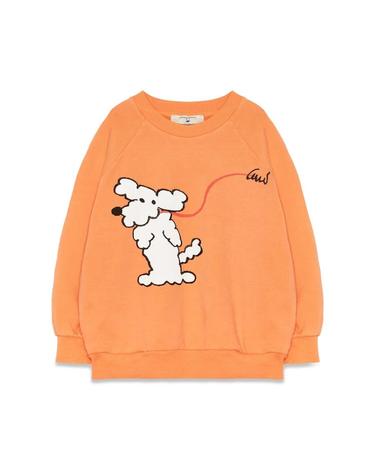 [해외직구] 23 F/W 위켄드하우스 키즈 도그 맨투맨 WITH 포켓 (KIDS 상품) 853K_ORANGE B0041200533