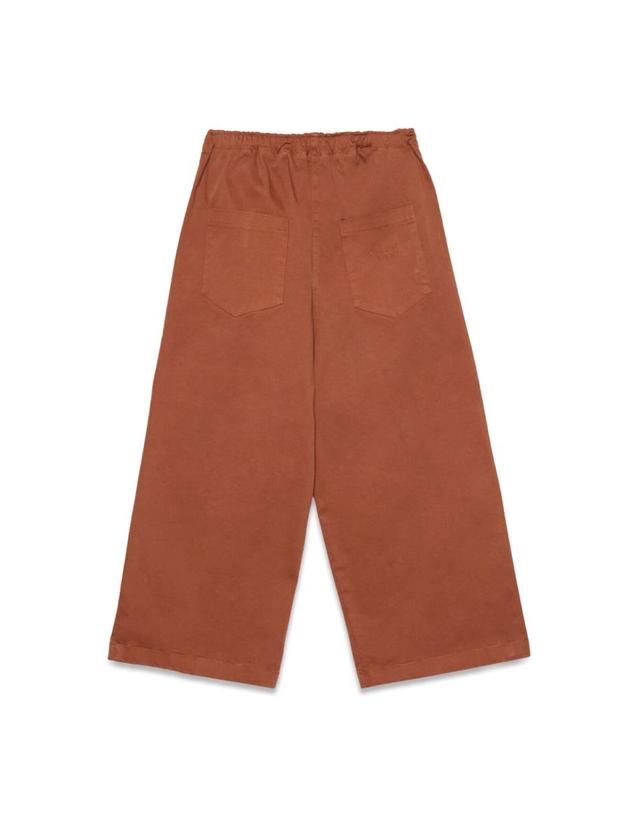 위켄드하우스 키즈 [해외직구] 22 F/W 위켄드하우스 키즈 캔버스 팬츠 (KIDS 상품) 550K_BROWN B0041200409 착용컷