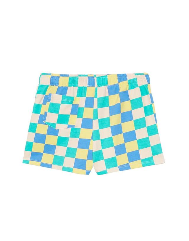 위켄드하우스 키즈 [해외직구] 23 S/S 위켄드하우스 키즈 CHESS 쇼츠 (KIDS 상품) 845K_MULTICOLOR B0041497737 착용컷