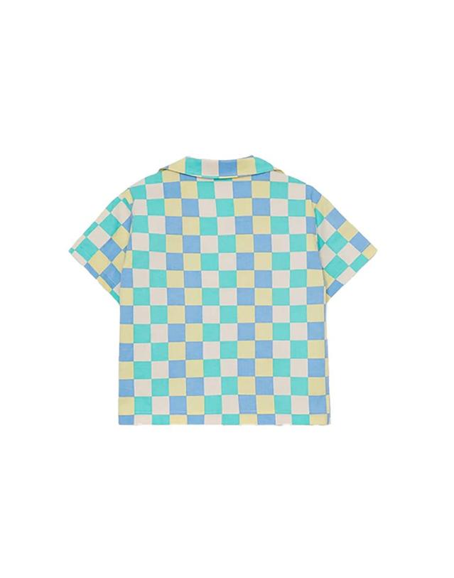 위켄드하우스 키즈 [해외직구] 23 S/S 위켄드하우스 키즈 CHESS 셔츠 (KIDS 상품) 781K_MULTICOLOR B0041497741 착용컷