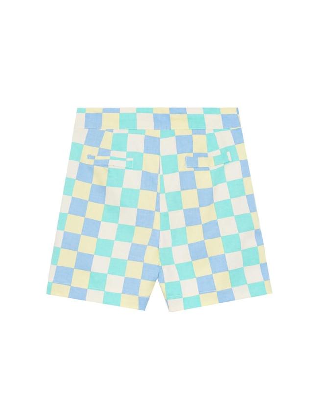 위켄드하우스 키즈 [해외직구] 23 S/S 위켄드하우스 키즈 CHESS 버뮤다 (KIDS 상품) 782K_MULTICOLOR B0041497742 착용컷