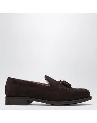 [해외직구] 26 F/W 버윅1707 브라운 스웨이드 로퍼 WITH TASSELS 8491-8SUE-CA B0052309794