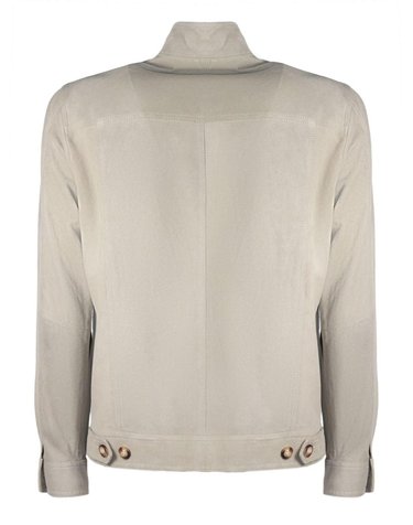 [해외직구] 볼파리 라이트 베이지 스웨이드 PLUTONE 자켓 PLUTONEQARTICO B0301915844