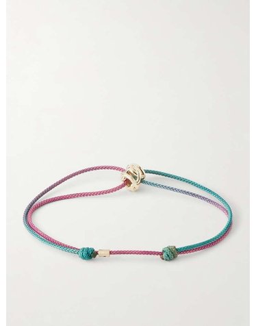 [해외직구] 루이스 모라이스 14KARAT 골드 코드 팔찌 2KNTBALL-CORD B0082122389