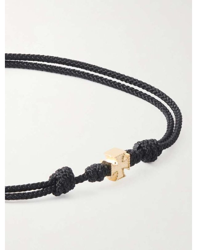 루이스모라이스 [해외직구] 루이스 모라이스 14KT 골드 코드 팔찌 2MCROSSCB-CORD COLOR B0082121921 착용컷