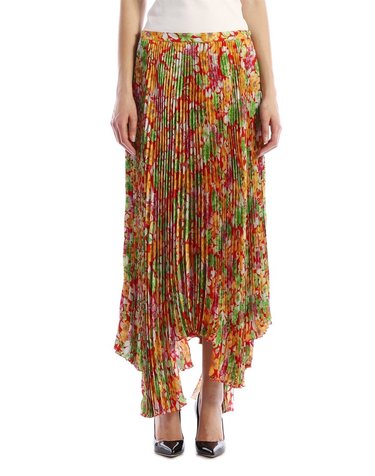 [해외직구] 20 S/S 플랜C 플로랄 PLISSE 스커트 GOCAB05AE0TV009FIR02 B0020297566