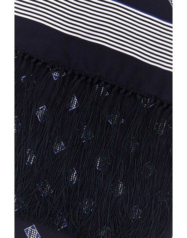 [해외직구] BODE FOYER 다이아몬드 스카프 MRS26AC002 NAVYBLUE B0442039621