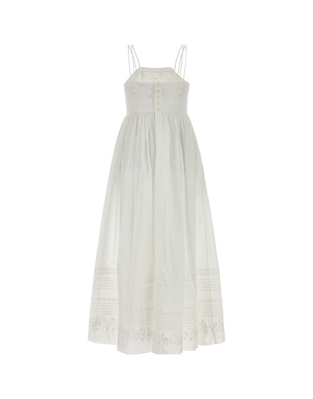 보디 [해외직구] BODE CHAMOMILE 드레스 WRS26DR019 WHITE B0442503700 착용컷