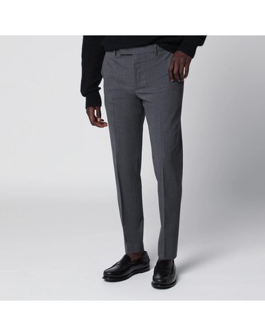 [해외직구] 26 F/W 피티제로친퀘 DIECI 트라우저 인 ANTHRACITE 그레이 울 블렌드 COAFX0Z00FWDMA37-0250 B0052304554