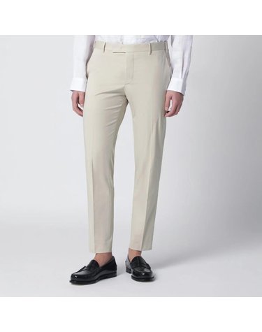 [해외직구] 26 S/S 피티제로친퀘 베이지 슬림핏 코튼블렌드 트라우저 COASX0Z00FWDSD59-0040 B0052332682
