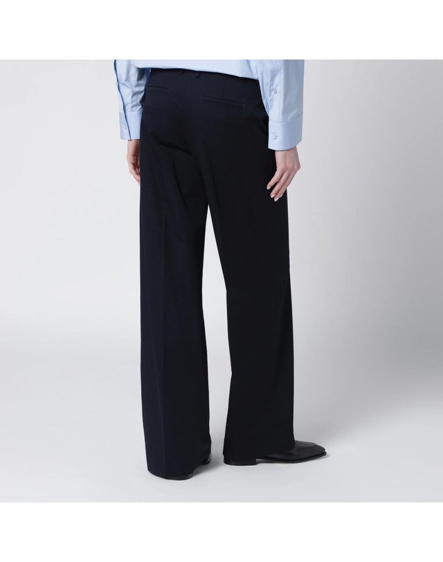 피티05 [해외직구] 26 S/S 피티제로친퀘 FRANCOISE 블루 코튼 블렌드 트라우저 CDVSFSZ00STDVD10-0360 B0051969673 착용컷