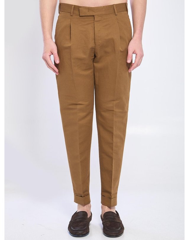 피티05 [해외직구] 26 S/S 피티제로친퀘 레벨 팬츠 인 린넨 & 코튼 CORSZAZ40FWDPU380165 B0021928711 착용컷