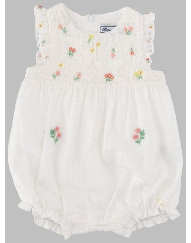 [해외직구] 26 S/S 타티네쇼콜라 PAGLIACCETTO 콘 RICAMI FLOREALI (KIDS 상품) CC33101B_01 B0042050425