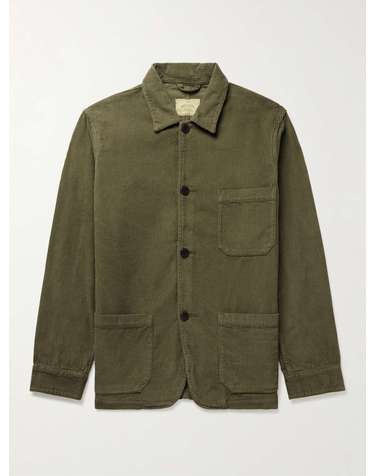 [해외직구] 26 F/W 포르투기스 플란넬 LABURA 코튼코듀로이 오버셔츠 LABURA CORDUROY B0080537133