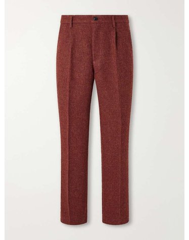 [해외직구] 포르투기스 플란넬 TERROIR 스트레이트레그 플리트 울 트라우저 SINGLE PLEAT TROUSERS B0082304731