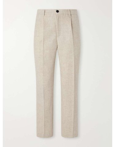 [해외직구] 포르투기스 플란넬 TERROIR 스트레이트레그 플리트 울 트라우저 SINGLE PLEAT TROUSERS B0082304707