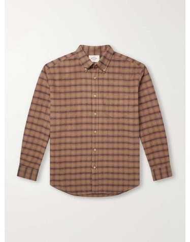 [해외직구] 포르투기스 플란넬 카밀라 오버사이즈 체크 코튼플란넬 셔츠 OVERSIZED B0082364092