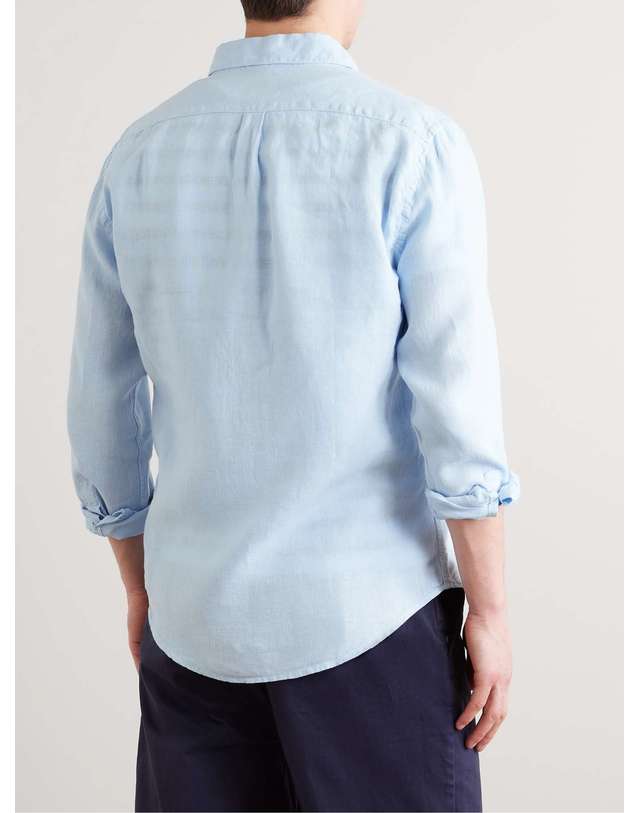 포르투기스 플란넬 [해외직구] 23 F/W 포르투기스 플란넬 린넨 셔츠 LINEN SHIRT B0080099620 착용컷