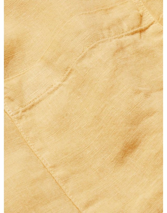 포르투기스 플란넬 [해외직구] 23 F/W 포르투기스 플란넬 캠프카라 린넨 셔츠 LINEN CAMP COLLAR SHIRT B0080099469 착용컷