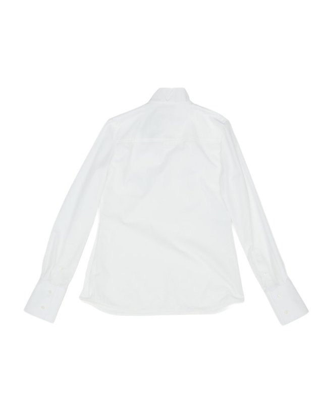 뮈글러 [해외직구] 26 F/W 뮈글러 FENCING 셔츠 인 꼬또네 비앙카 26W1TO09262045/1100 B0742283933 착용컷