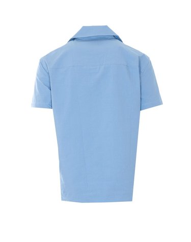 [해외직구] 26 S/S 비전 오브 슈퍼 로고 볼링 셔츠 VS089CM/BLU B0011987723