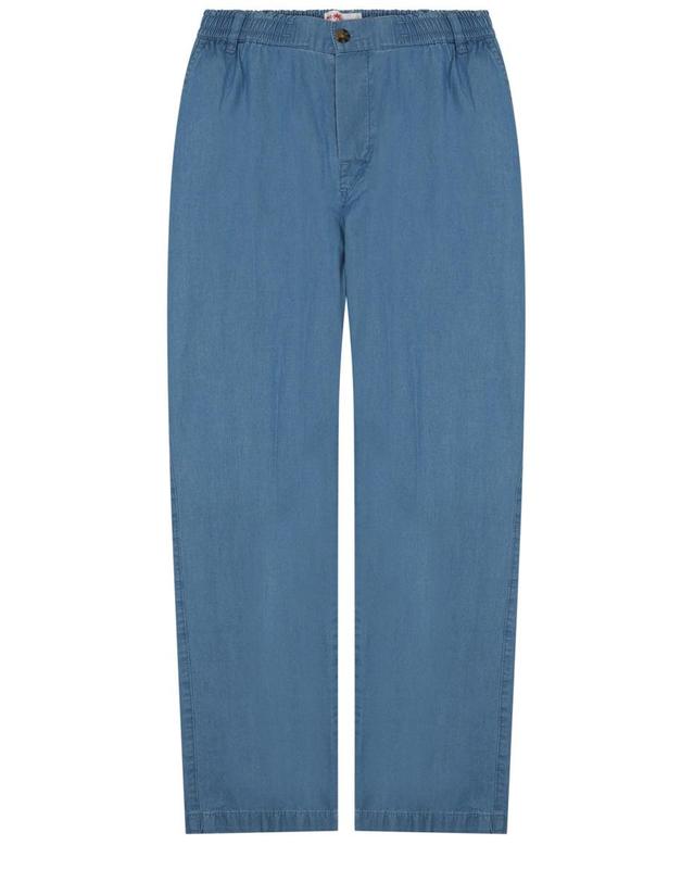 엠씨투 세인트바스 [해외직구] 25 S/S 팬츠 CALAIS CAA0001_02456HCHAMBRAYDENIMDARK B0041920355 착용컷