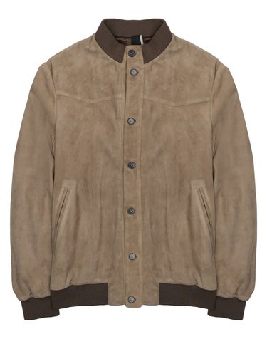 [해외직구] 26 S/S 로우 브랜드 GIACCA 봄버 인 스웨이드 LJ26006M063_MUD B0042101320