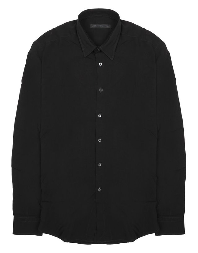 로우 브랜드 [해외직구] 26 S/S 로우 브랜드 와이셔츠 인 저지 DI 꼬또네 LC26001D001_BLACK B0042037191 착용컷
