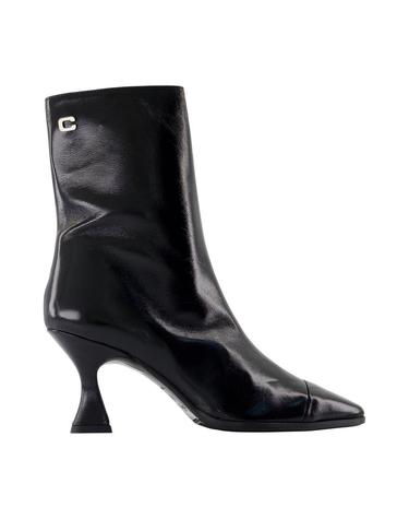 [해외직구] 25 F/W 카렐 ISABELLE 앵클 부츠 CAREL 레더 블랙 333099-88 B0731705036