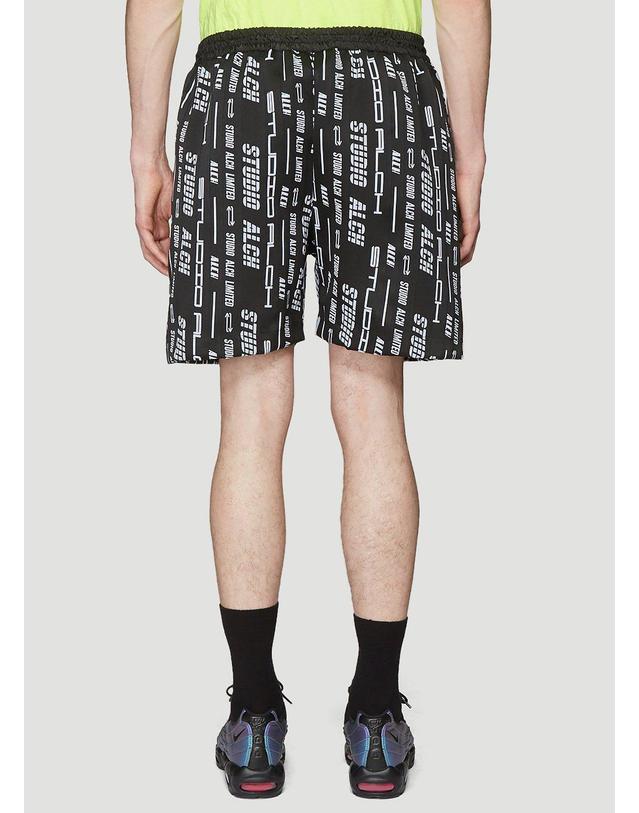 스튜디오 에이엘씨에이치 [해외직구] 19 S/S STUDIO ALCH 랜야드 로고 쇼츠 ALCH-SS19-SHORT03 / A B0110823643 착용컷