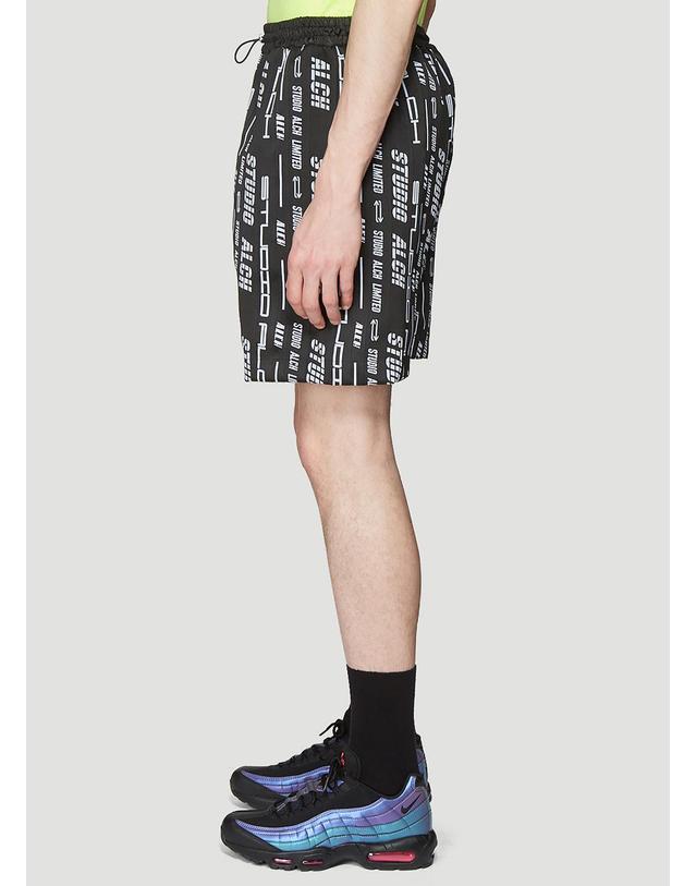 스튜디오 에이엘씨에이치 [해외직구] 19 S/S STUDIO ALCH 랜야드 로고 쇼츠 ALCH-SS19-SHORT03 / A B0110823643 착용컷