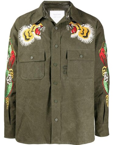 [해외직구] 레디메이드 LONGSLEEVEDSHIRTS RECOKH0000180GREEN B0191801574