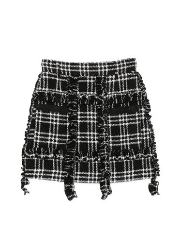 [해외직구] 알레산드로엔리케즈 체크 쇼츠 스커트 SK84JQBLACK B0712276635