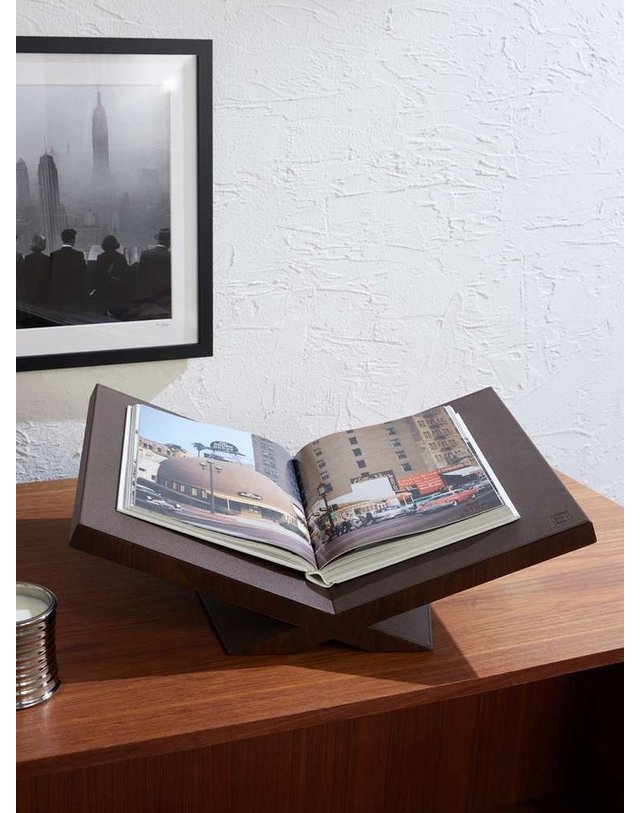 애술린 [해외직구] 애술린 CULTURE ULTIMATE 우드 & 레더 BOOKSTAND 882664012472 B0082279563 착용컷