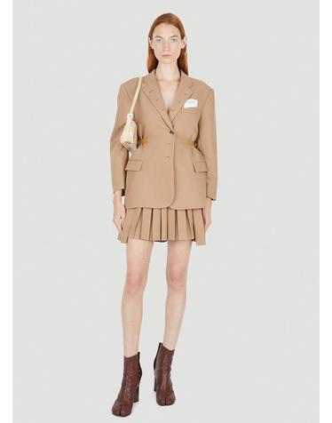 [해외직구] 22 F/W Rokh 멀티 BUTTONHOLE 블레이저 R5CA133 WM 12CAMEL B0110813757
