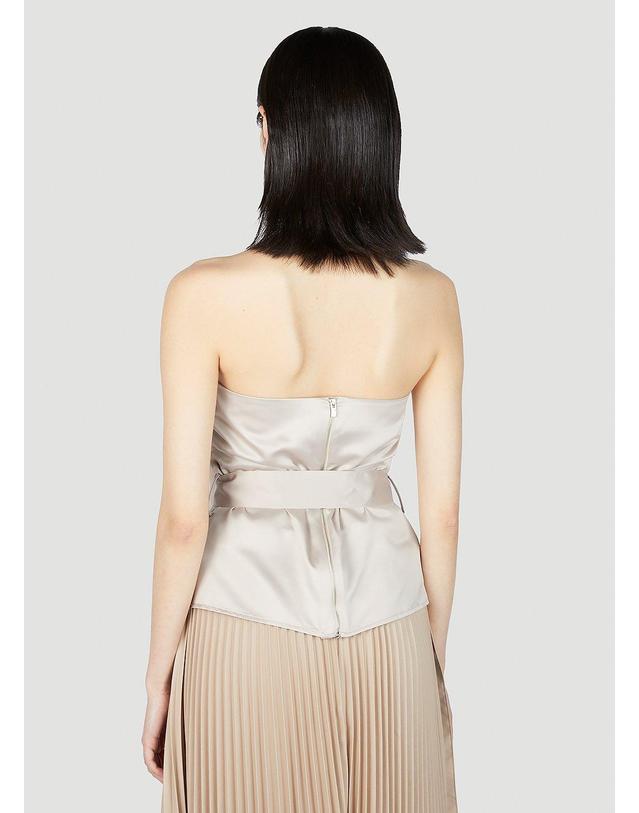 록 [해외직구] 23 S/S Rokh HALTERNECK 코르셋 탑 R0CA257 JP 01BEIGE B0110813851 착용컷