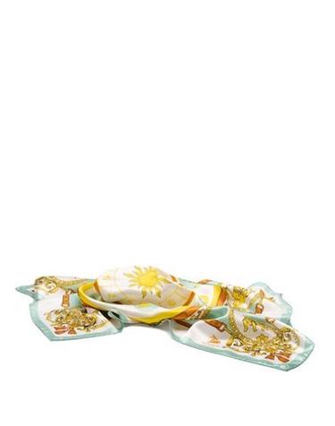 [해외직구] 엘리오스 실크 스카프 WITH 조디악 SIGN FOULARD GEMELLI B0171394806