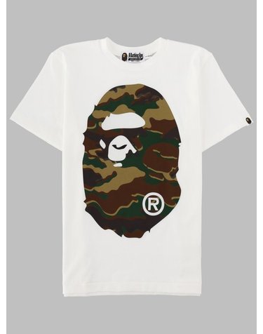 [해외직구] 26 S/S 베이프 티셔츠 콘 로고 빅 APE E STAMPA MIMETICA (KIDS 상품) 001TEM306054K_WHXGR B0042185134