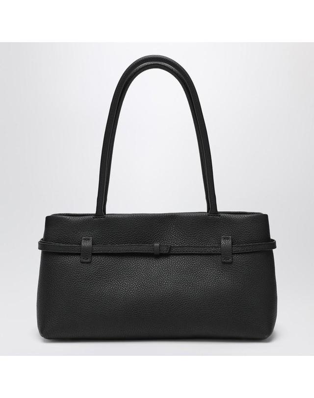 마누 아틀리에 [해외직구] 26 S/S 마누 아뜰리에 르 CAMBON 이스트 웨스트 블랙 백 2025260LE-BLK B0051877693 착용컷