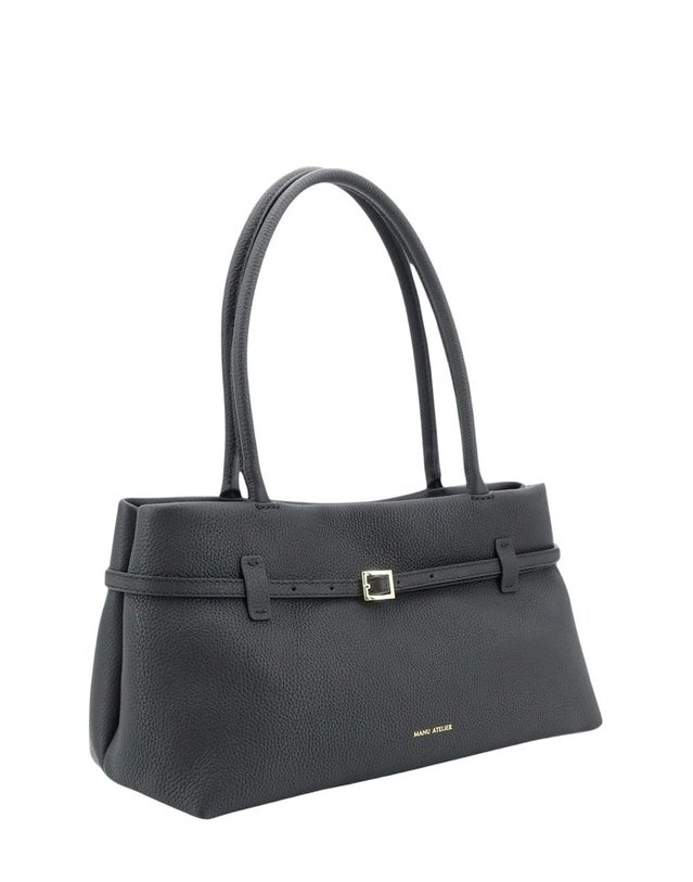 마누 아틀리에 [해외직구] 마누 아뜰리에 르 CAMBON 백 2025260BLACK B0192313311 착용컷