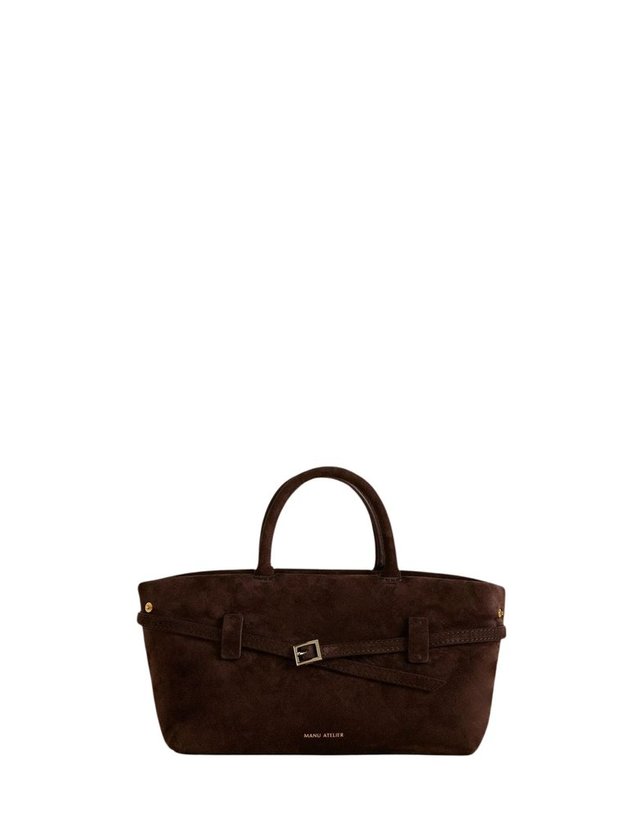 마누 아틀리에 [해외직구] 마누 아뜰리에 르 CAMBON 25 백 2024377DEEPBROWN B0192313591 착용컷