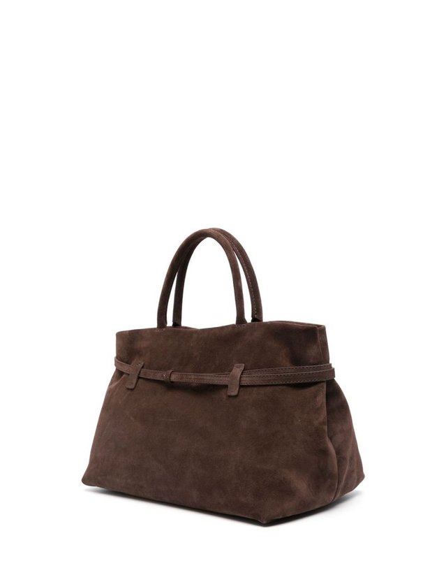 마누 아틀리에 [해외직구] 마누 아뜰리에 르 CAMBON 백 35 2024289DEEPBROWN B0192313588 착용컷