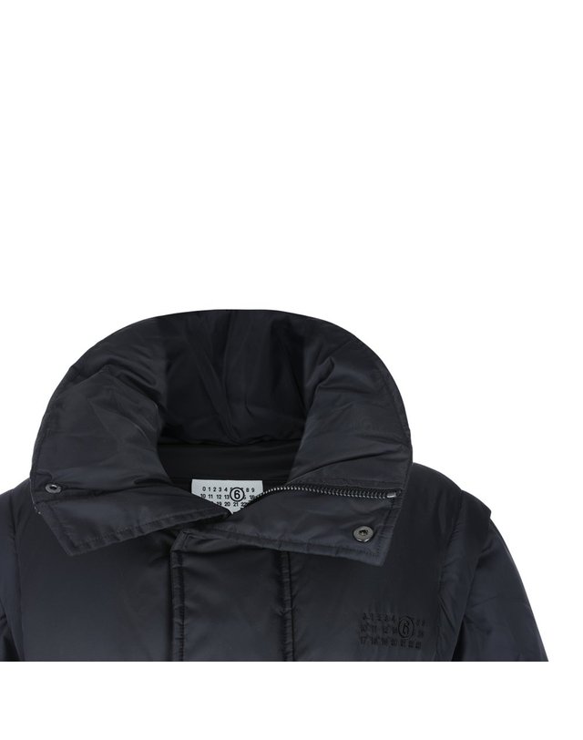엠엠식스 메종 마르지엘라 [해외직구] MM6 메종 마르지엘라 블랙 다운 자켓 S52AM0370M36018900 B1042178511 착용컷