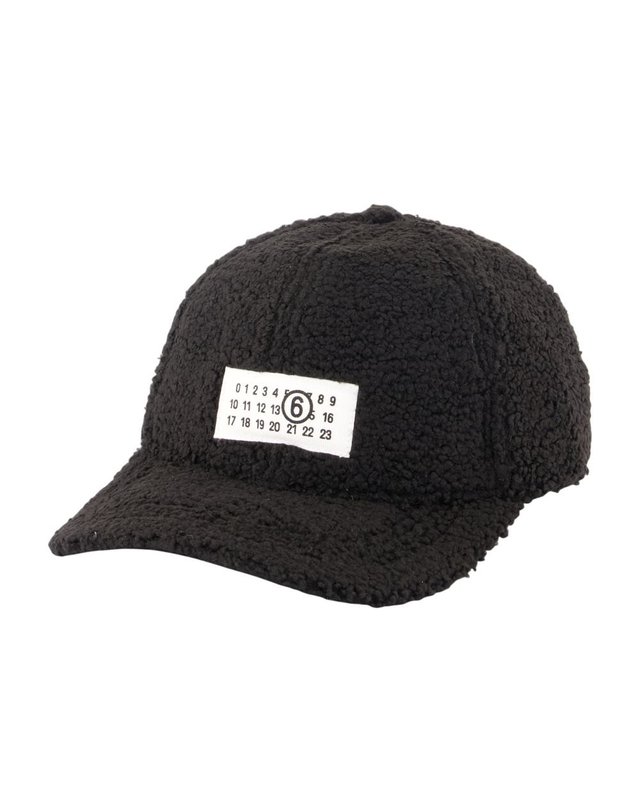 엠엠식스 메종 마르지엘라 [해외직구] 26 F/W MM6 메종 마르지엘라 모자 MM6 MAISON MARGIELA 신세틱 블랙 S52TC0072-M13319-900 B0732252638 착용컷