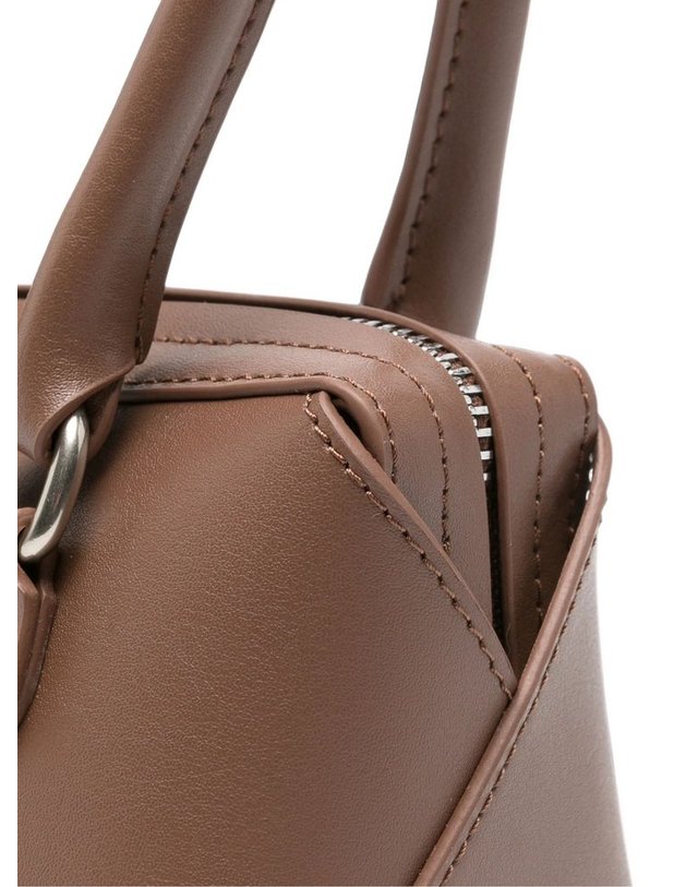 엠엠식스 메종 마르지엘라 [해외직구] MM6 메종 마르지엘라 미니 브라운 SMOOTHLEATHER 숄더 백 SB6ZH0039P9061T9012 B0302318146 착용컷