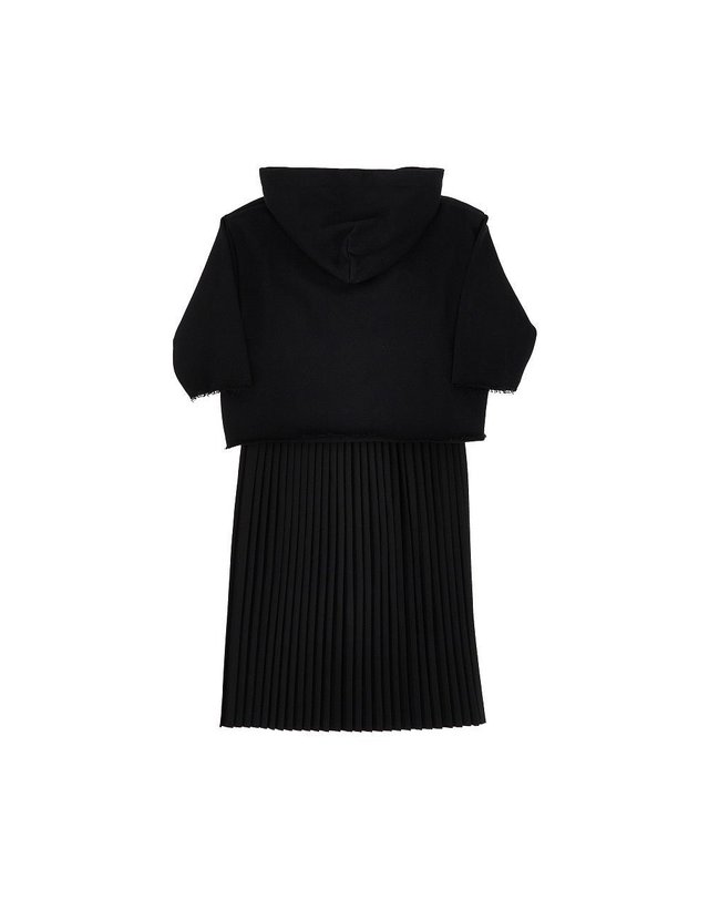 엠엠식스 메종 마르지엘라 [해외직구] 26 F/W MM6 메종 마르지엘라 플리트 스커트 SWEATDRESS KIDS (KIDS 상품) M61105m6900 B0132358002 착용컷