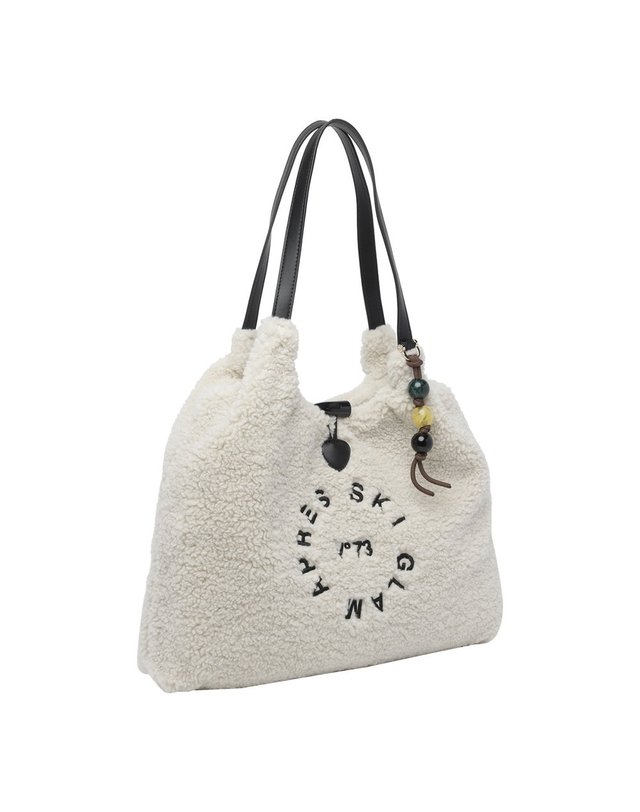 브이73 [해외직구] 26 F/W 브이73 스키 글램 숄더 백 73BSA1W01/OFF WHITE/NERO B0012328774 착용컷