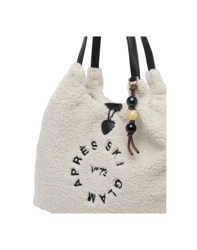 브이73 [해외직구] 26 F/W 브이73 스키 글램 숄더 백 73BSA1W01/OFF WHITE/NERO B0012328774 착용컷
