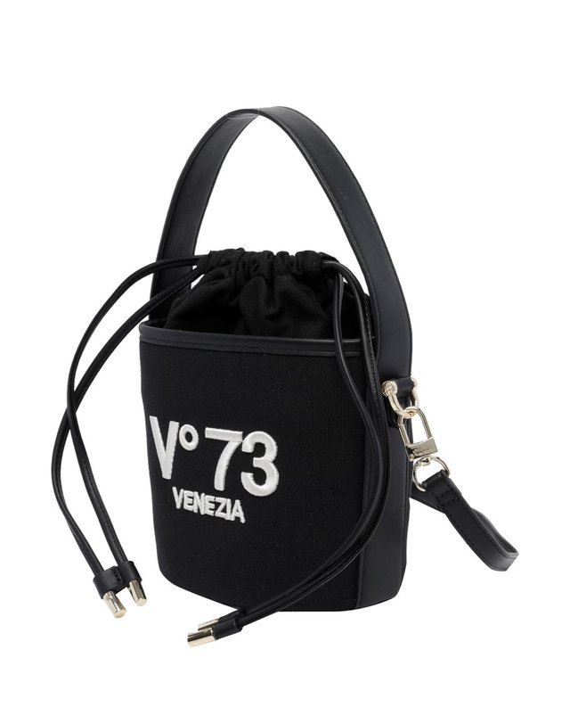 브이73 [해외직구] 26 F/W 브이73 RESPONSIBLE 73 버킷 백 73BS9MU03/NERO B0012368460 착용컷