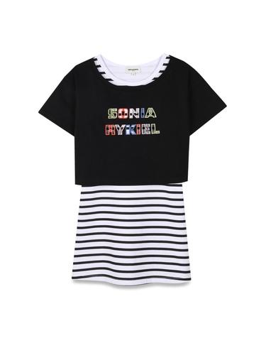 [해외직구] 25 S/S 소니아 라키엘 티셔츠 WITH 드레스 셋 (KIDS 상품) A00272K_09B B0041617388